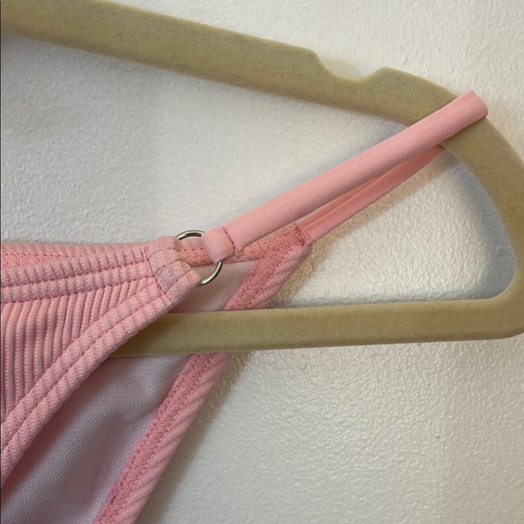 Pursuit | Pink Ribbed Bikini Set Size Large - Picture 5 of 10